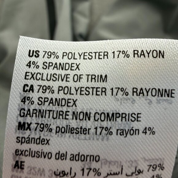 New Mens ALFATECH ALFANI Suit Pants Gray Black Stripe 32W 34L Slim Fit $135 - Picture 8 of 16